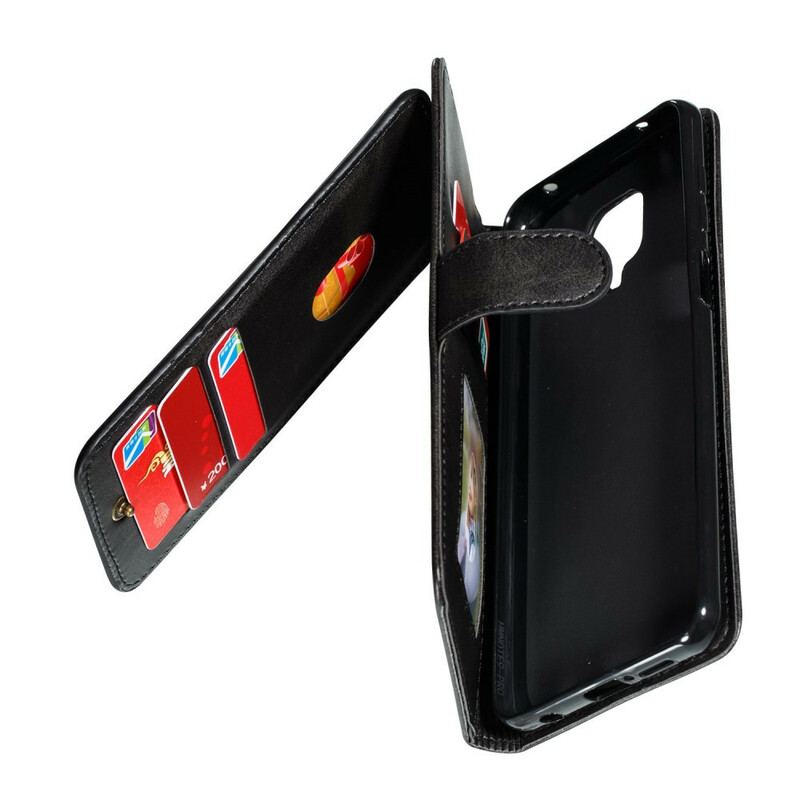 Flip Cover Xiaomi Redmi Note 9S / 9 Pro Med Snor Lanyard-forestillinger