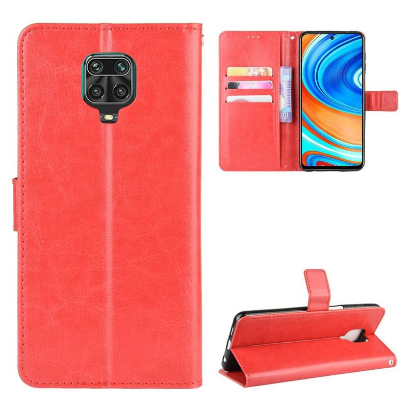 Flip Cover Xiaomi Redmi Note 9S / 9 Pro Prangende Kunstlæder