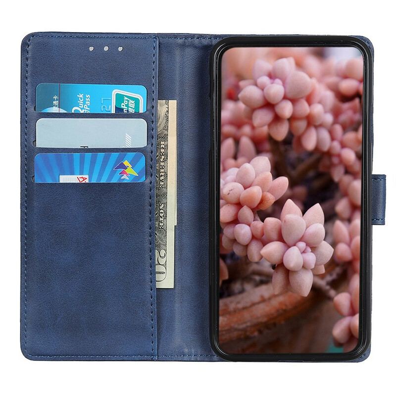 Flip Cover Xiaomi Redmi Note 9S / 9 Pro Retro Mat Lædereffekt