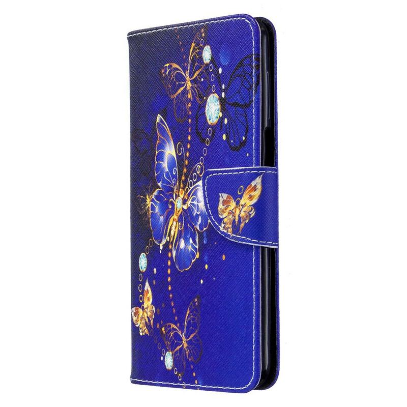 Flip Cover Xiaomi Redmi Note 9S / 9 Pro Utrolige Sommerfugle