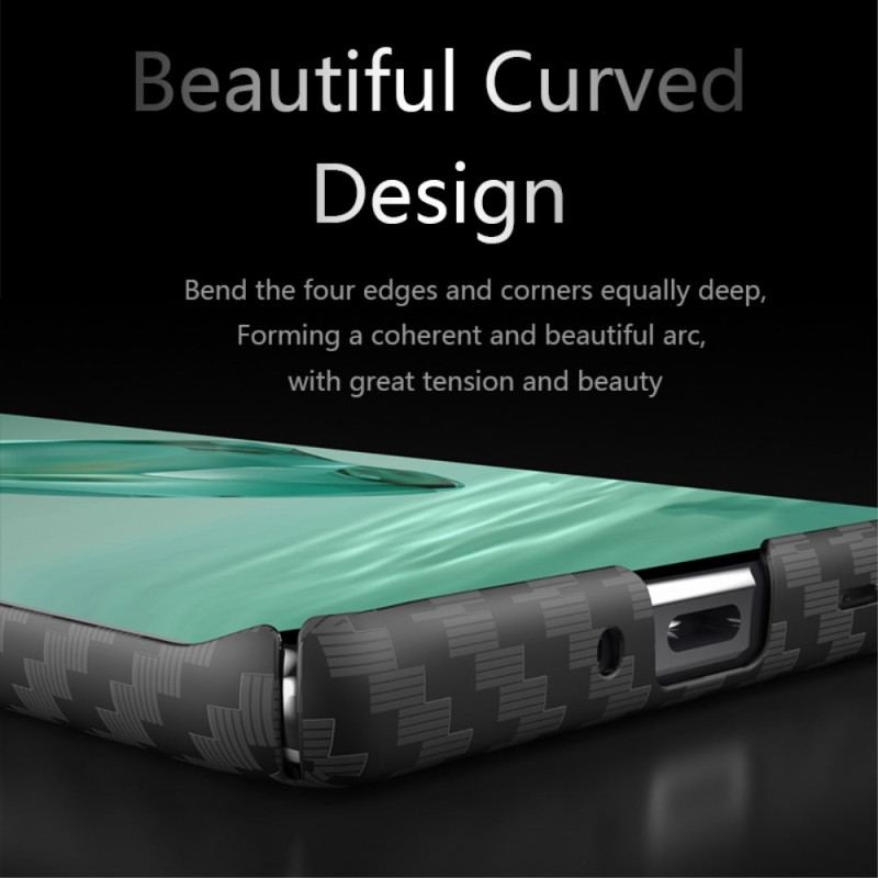 Cover Oneplus 12r Telefon Etui Carbon Fiber Design