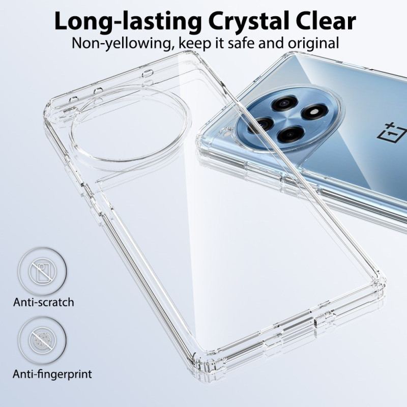 Cover Til Oneplus 12r Transparent Anti-gulning