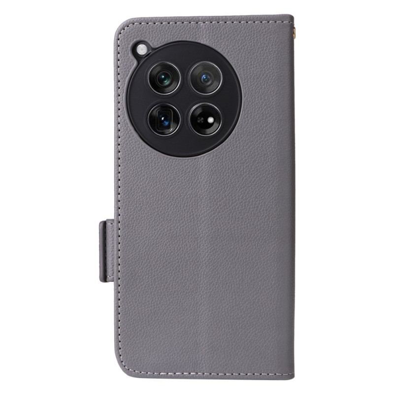 Læder Cover Oneplus 12r Læderrem Style