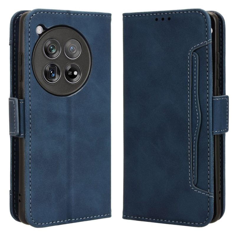 Læder Cover Oneplus 12r Telefon Etui Multikort