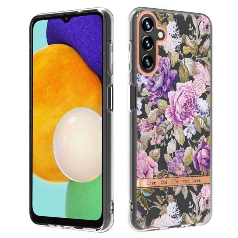 Cover Samsung Galaxy A14 / A14 5G Farverige Blomster