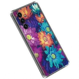 Cover Samsung Galaxy A14 / A14 5G Fleksibel Blomst