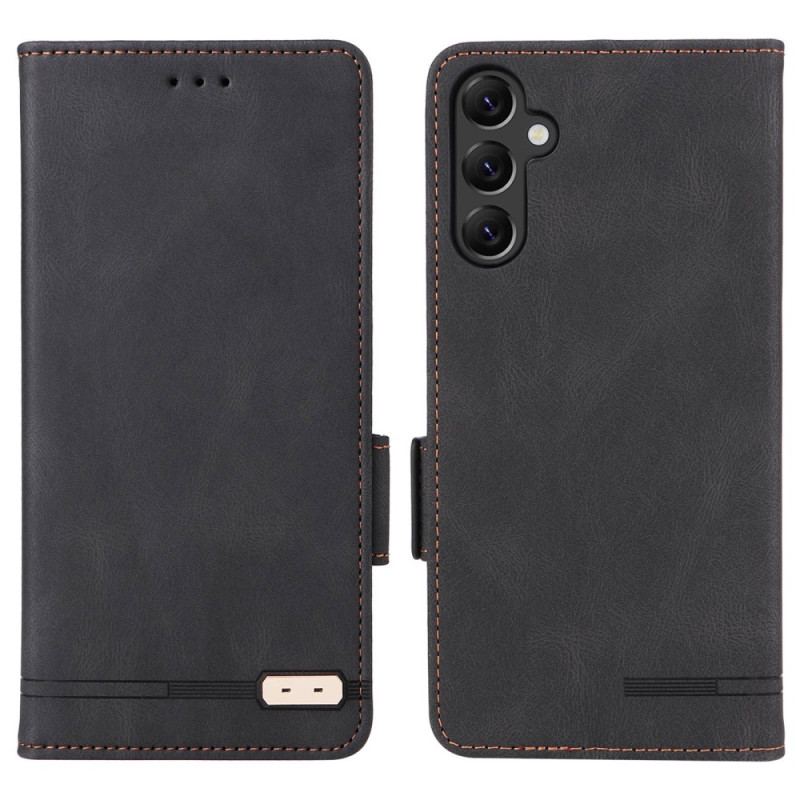 Cover Samsung Galaxy A14 / A14 5G Flip Cover Læder Tekstur