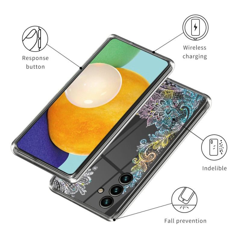 Cover Samsung Galaxy A14 / A14 5G Sømløs Blondemandala