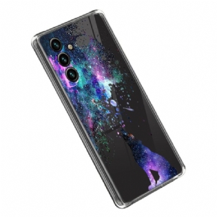 Cover Samsung Galaxy A14 / A14 5G Sømløs Vild Ulv