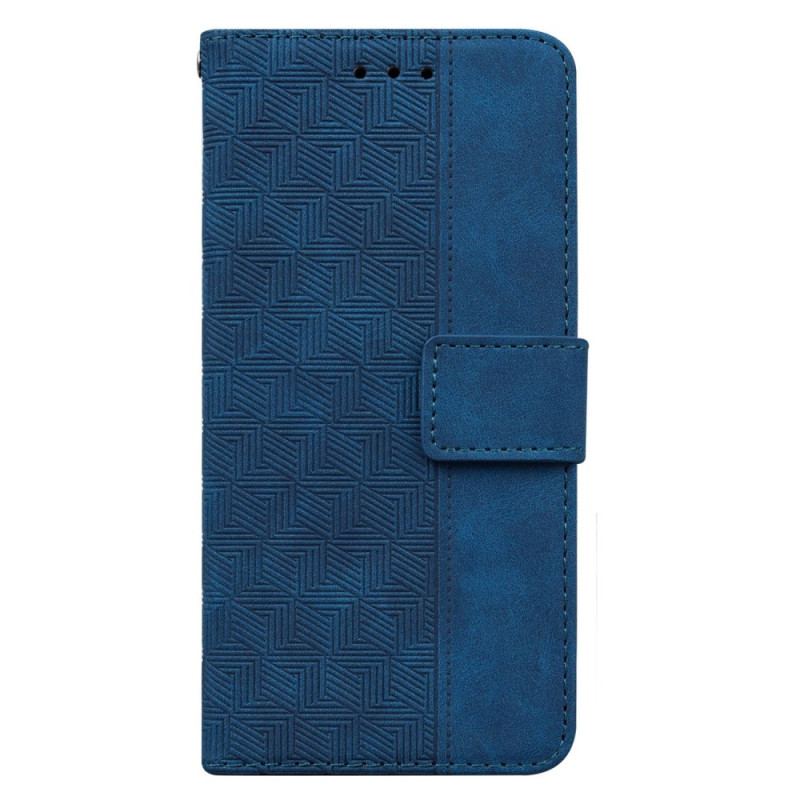 Flip Cover Samsung Galaxy A14 / A14 5G Med Snor Strappy Mønster