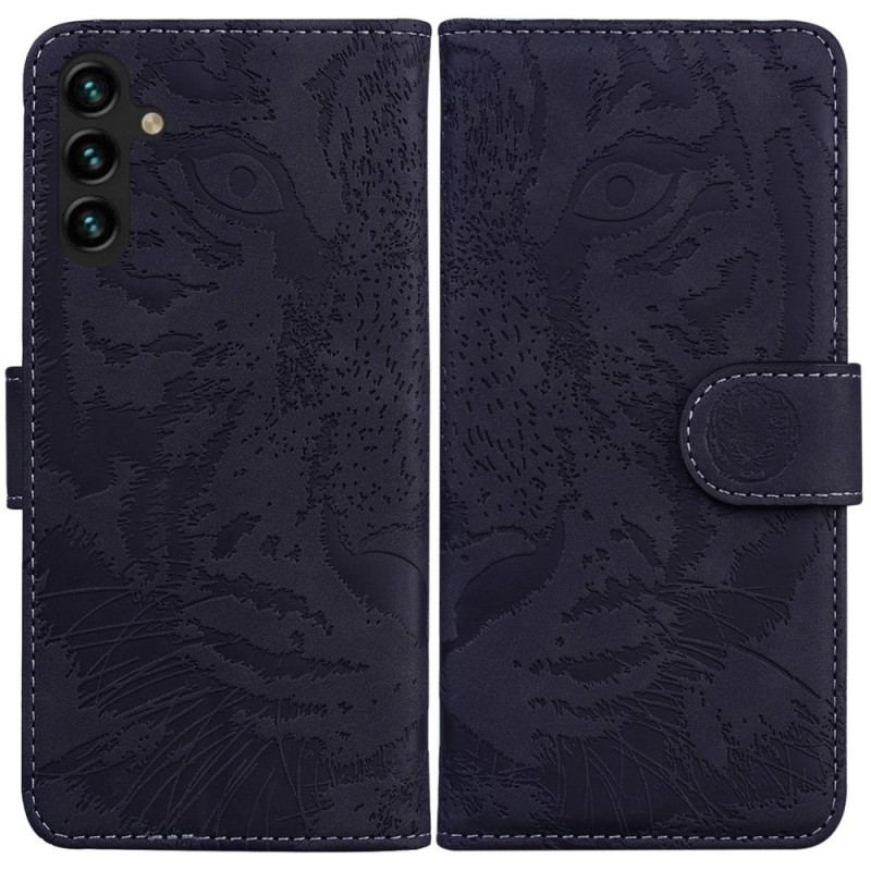 Flip Cover Samsung Galaxy A14 / A14 5G Tiger Print