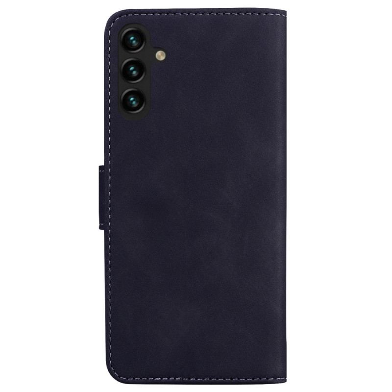 Flip Cover Samsung Galaxy A14 / A14 5G Udsatte Sømme