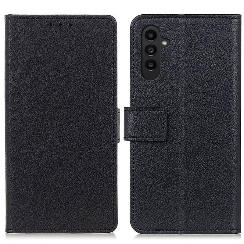 Læder Cover Samsung Galaxy A14 / A14 5G Klassisk