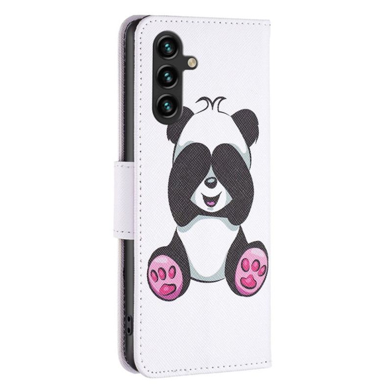 Læder Cover Samsung Galaxy A14 / A14 5G Panda