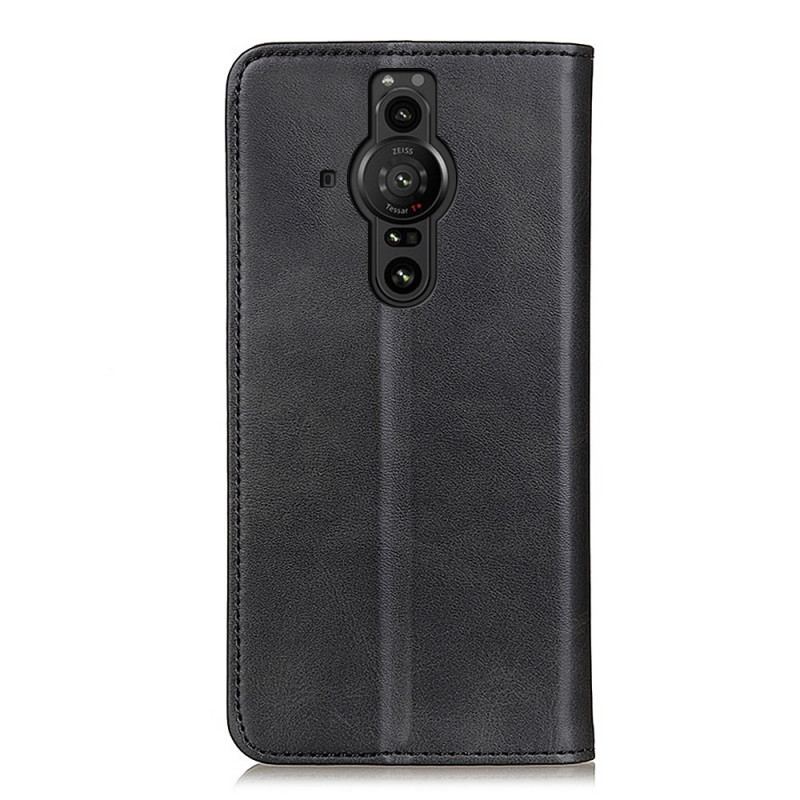 Cover Sony Xperia Pro-I Flip Cover Elegance Split Læder