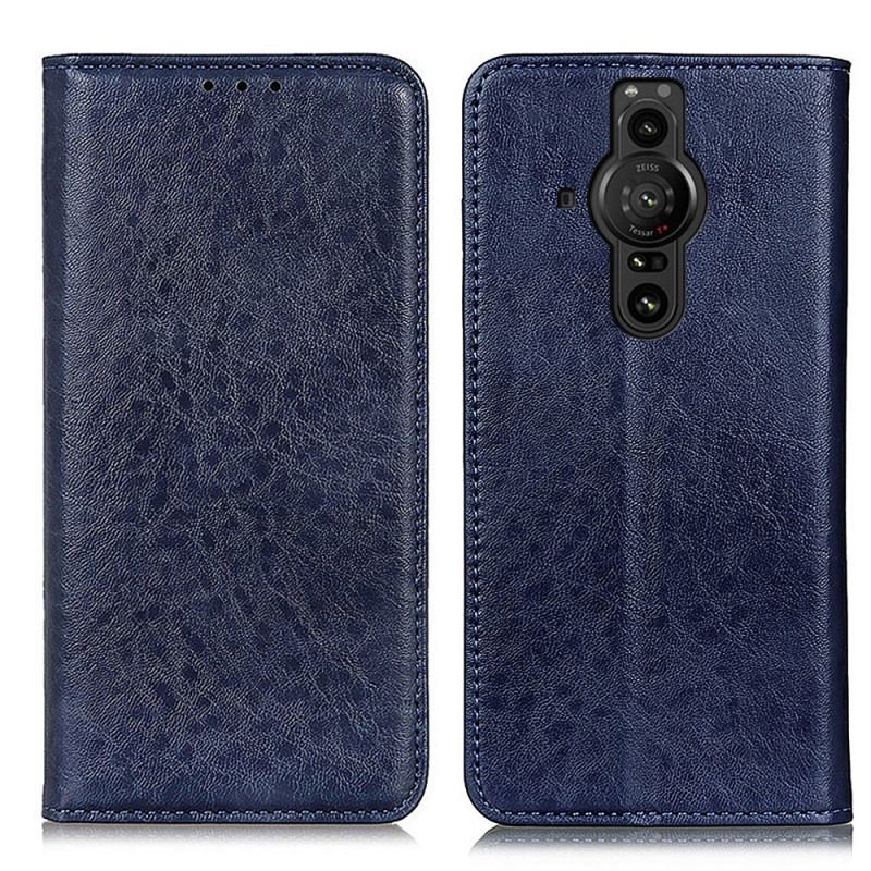 Cover Sony Xperia Pro-I Flip Cover Tekstureret Kunstlæder