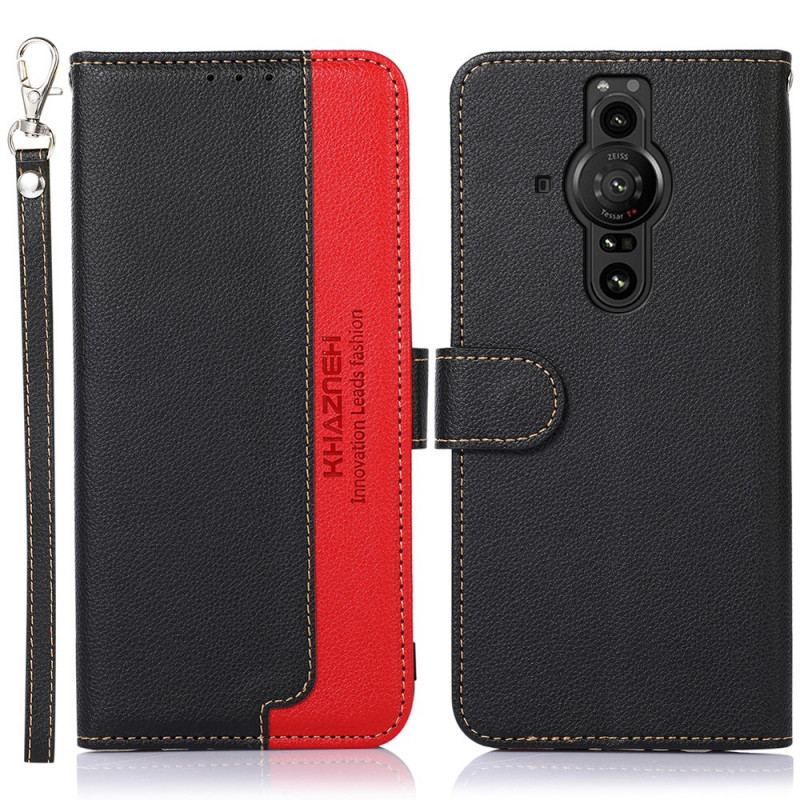 Flip Cover Sony Xperia Pro-I Lychee Style Rfid Khazneh