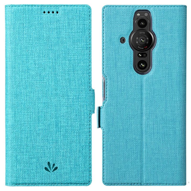 Flip Cover Sony Xperia Pro-I Tekstureret Vili Dmx