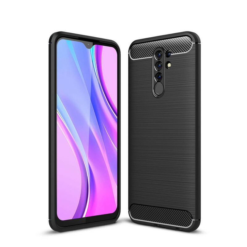 Cover Xiaomi Redmi 9 Børstet Kulfiber