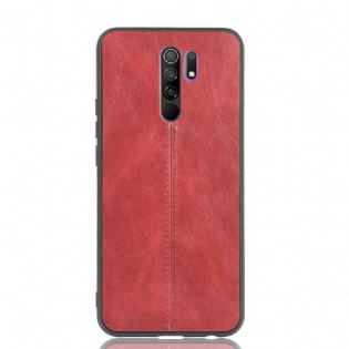 Cover Xiaomi Redmi 9 Couture Lædereffekt