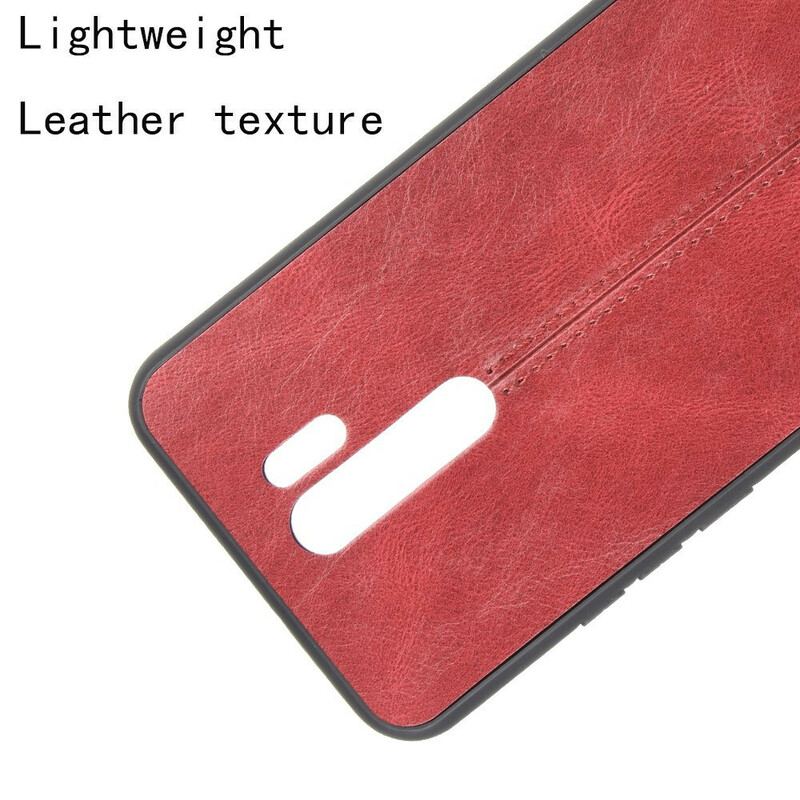 Cover Xiaomi Redmi 9 Couture Lædereffekt