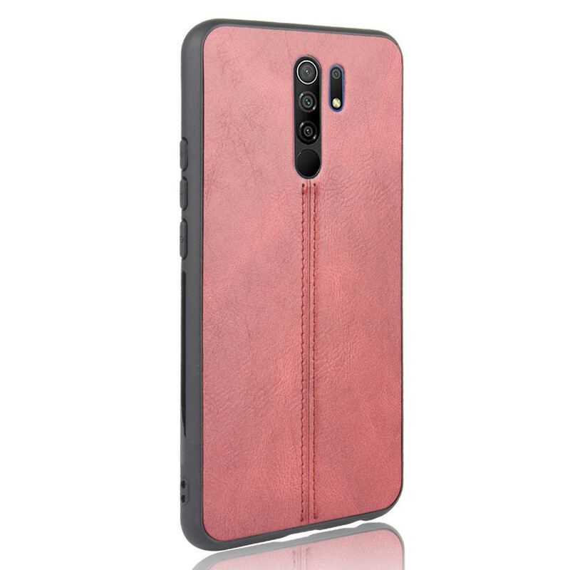 Cover Xiaomi Redmi 9 Couture Lædereffekt