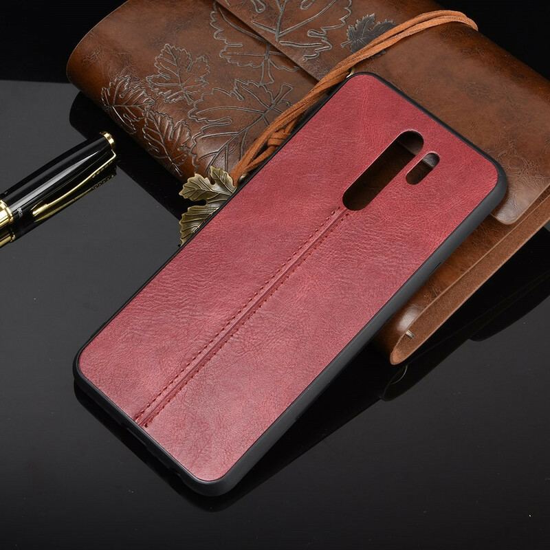 Cover Xiaomi Redmi 9 Couture Lædereffekt