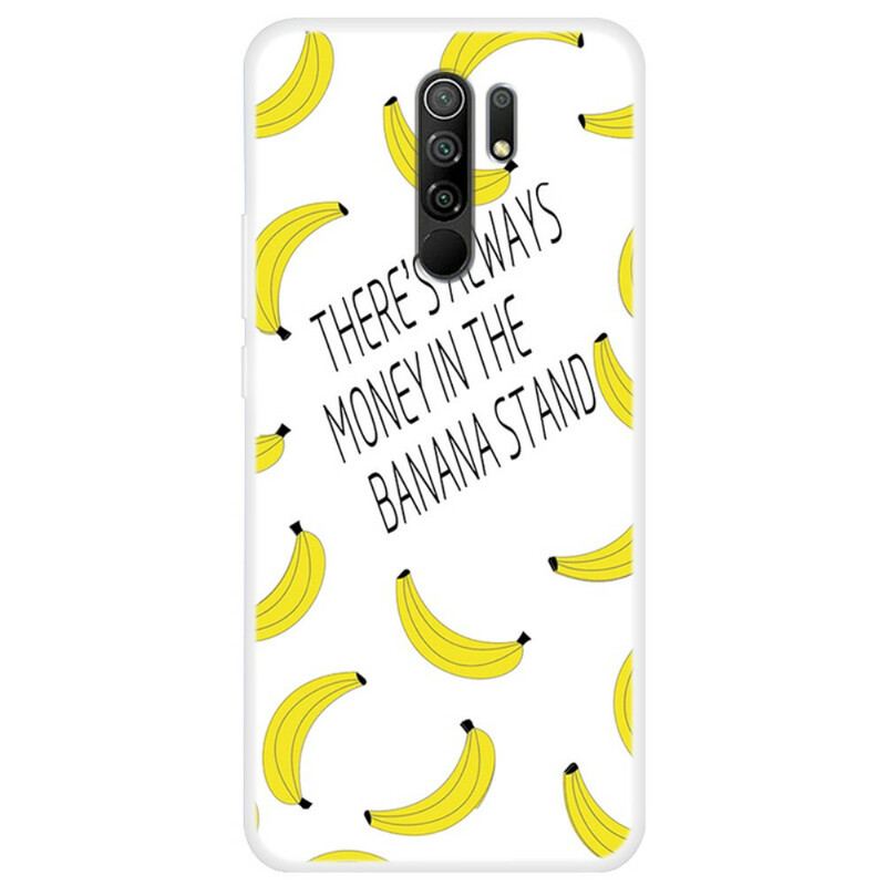 Cover Xiaomi Redmi 9 Gennemsigtige Bananpenge