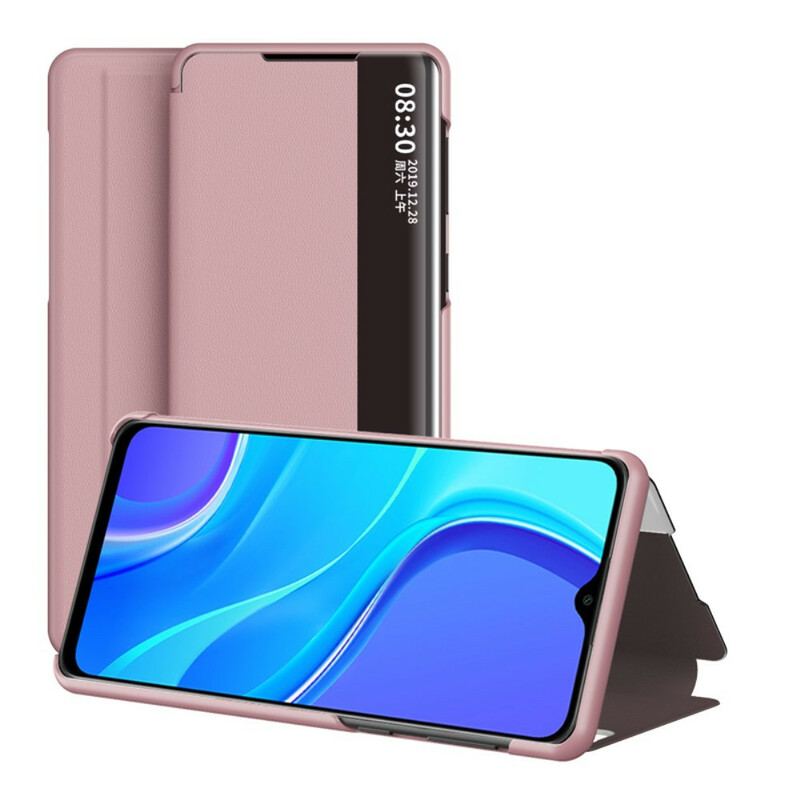 Cover Xiaomi Redmi 9 Tekstureret Kunstlæder