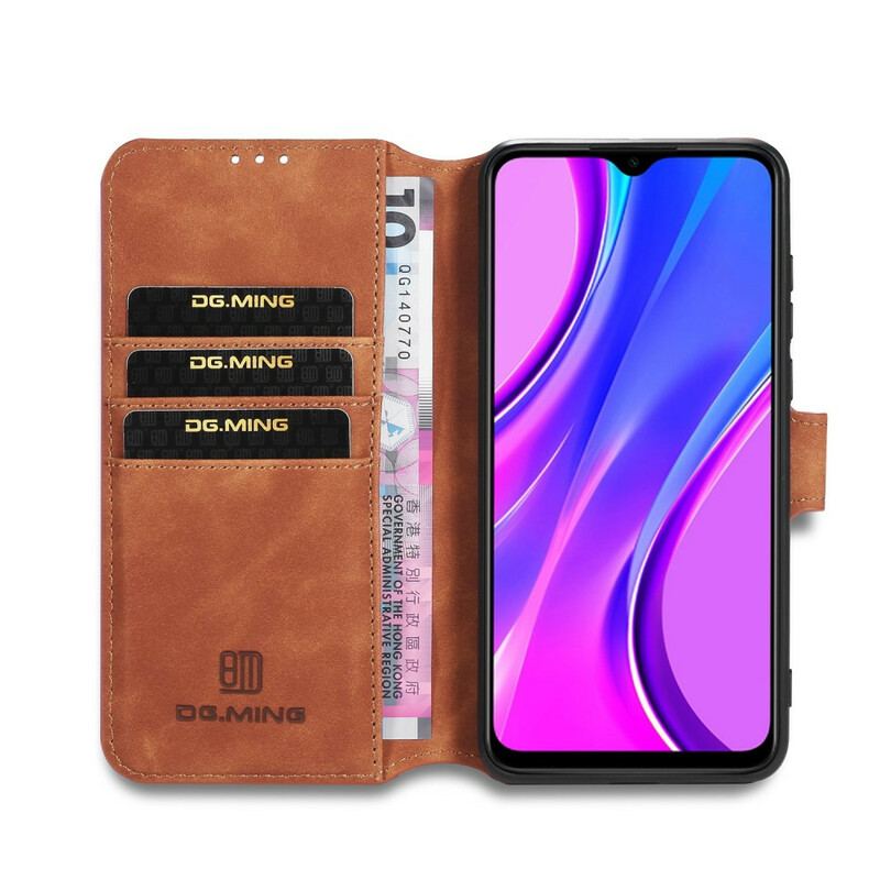 Flip Cover Xiaomi Redmi 9 Dg.ming Retro