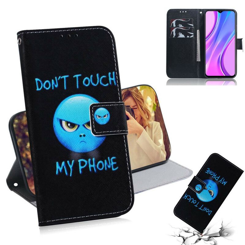 Flip Cover Xiaomi Redmi 9 Emoji Telefon