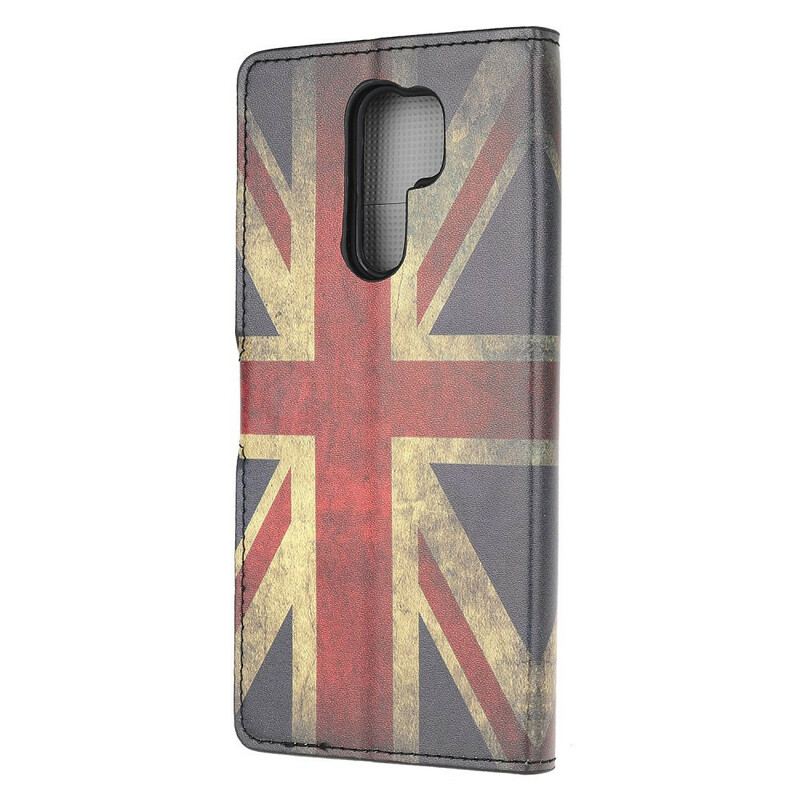 Flip Cover Xiaomi Redmi 9 England Flag