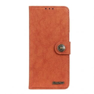 Flip Cover Xiaomi Redmi 9 Khazneh Retro Split Læder