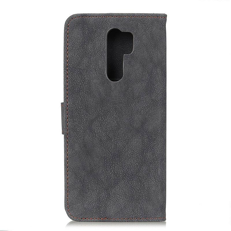 Flip Cover Xiaomi Redmi 9 Khazneh Retro Split Læder