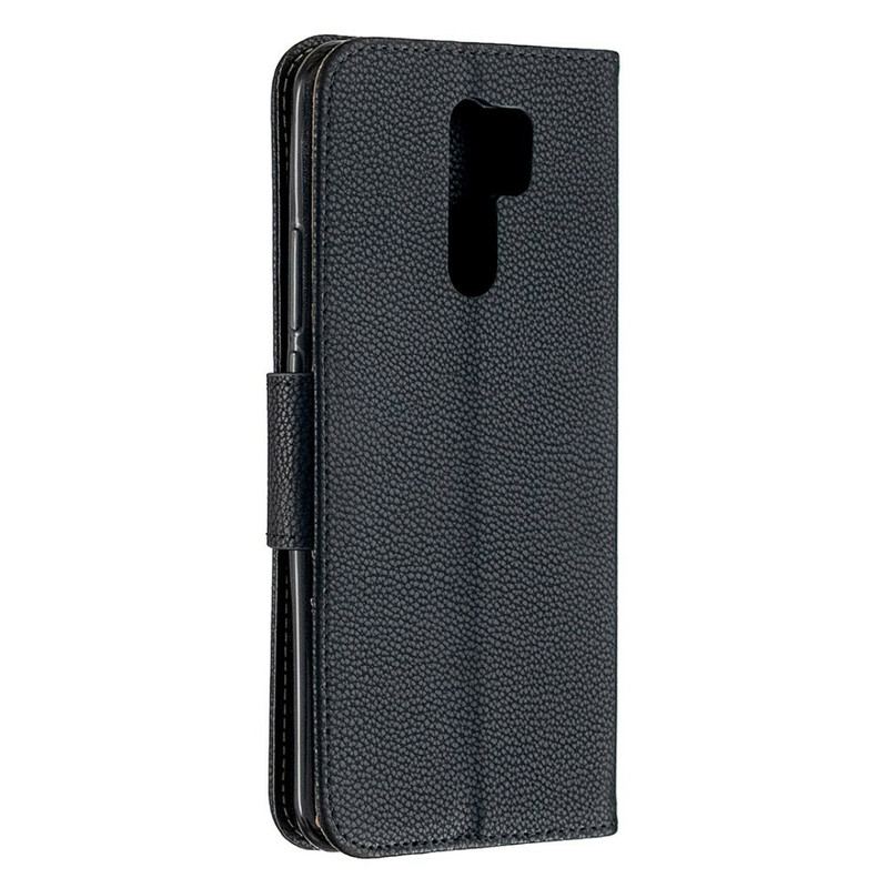 Flip Cover Xiaomi Redmi 9 Læder Cover Litchi Rabat Oblique