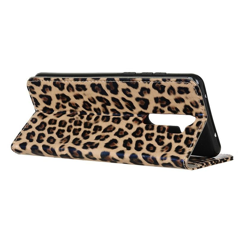 Flip Cover Xiaomi Redmi 9 Leopard