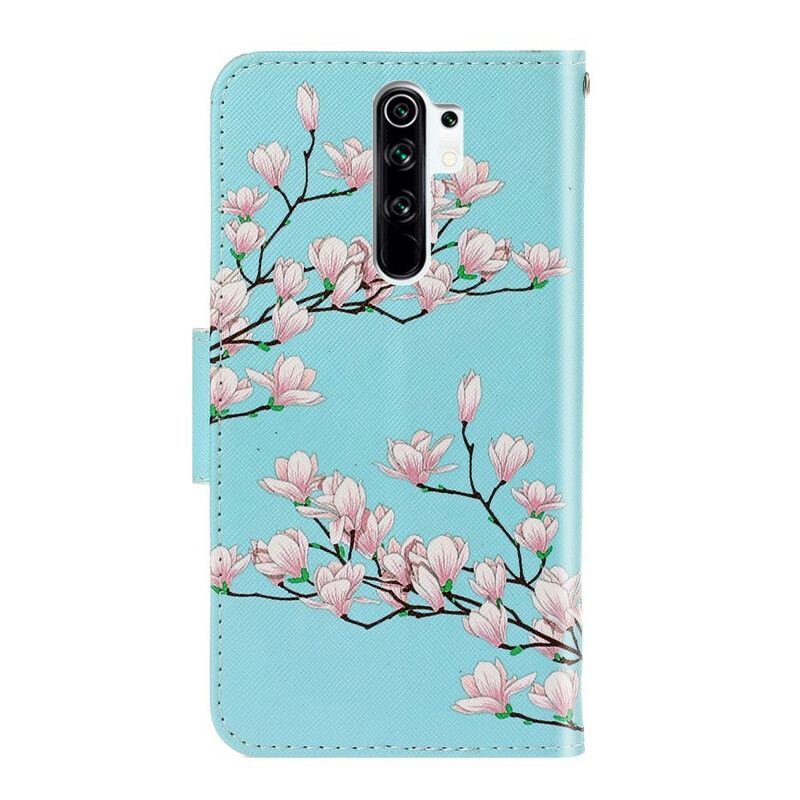 Flip Cover Xiaomi Redmi 9 Med Snor Strappy Busk