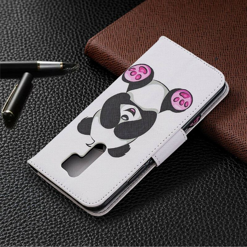 Flip Cover Xiaomi Redmi 9 Panda Sjov