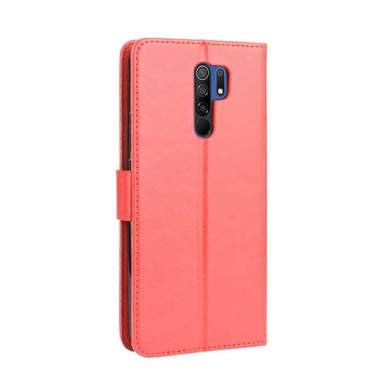 Flip Cover Xiaomi Redmi 9 Prangende Kunstlæder