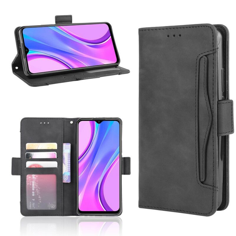 Læder Cover Xiaomi Redmi 9 Multi-card Premier Class