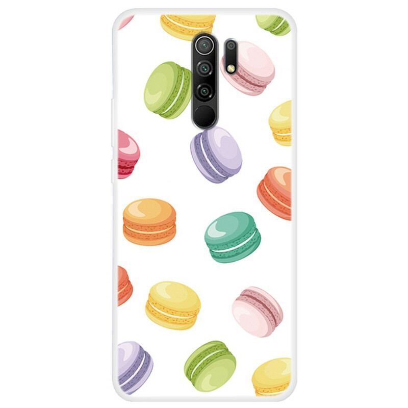 Mobilcover Xiaomi Redmi 9 Søde Macarons