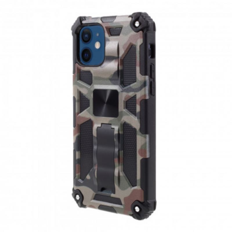 Cover iPhone 12 Mini Camouflage Aftagelig Støtte