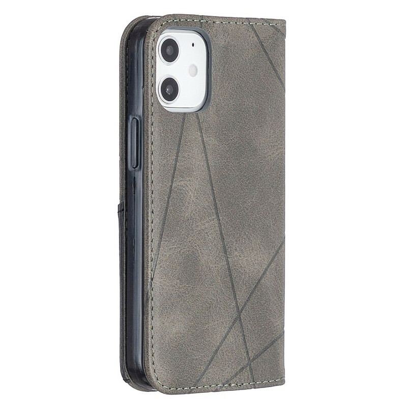 Cover iPhone 12 Mini Flip Cover Kunstner Stil