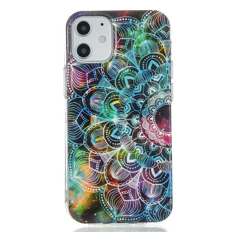 Cover iPhone 12 Mini Fluorescerende Blomsterserie