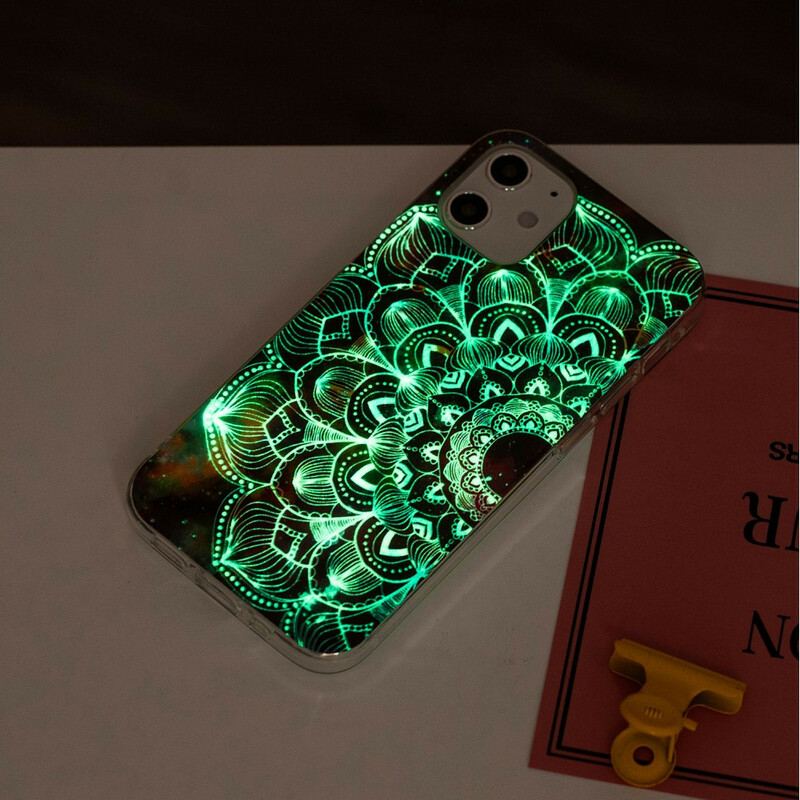 Cover iPhone 12 Mini Fluorescerende Blomsterserie