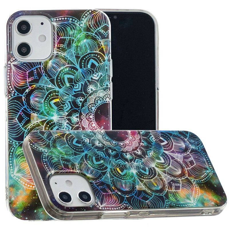 Cover iPhone 12 Mini Fluorescerende Blomsterserie