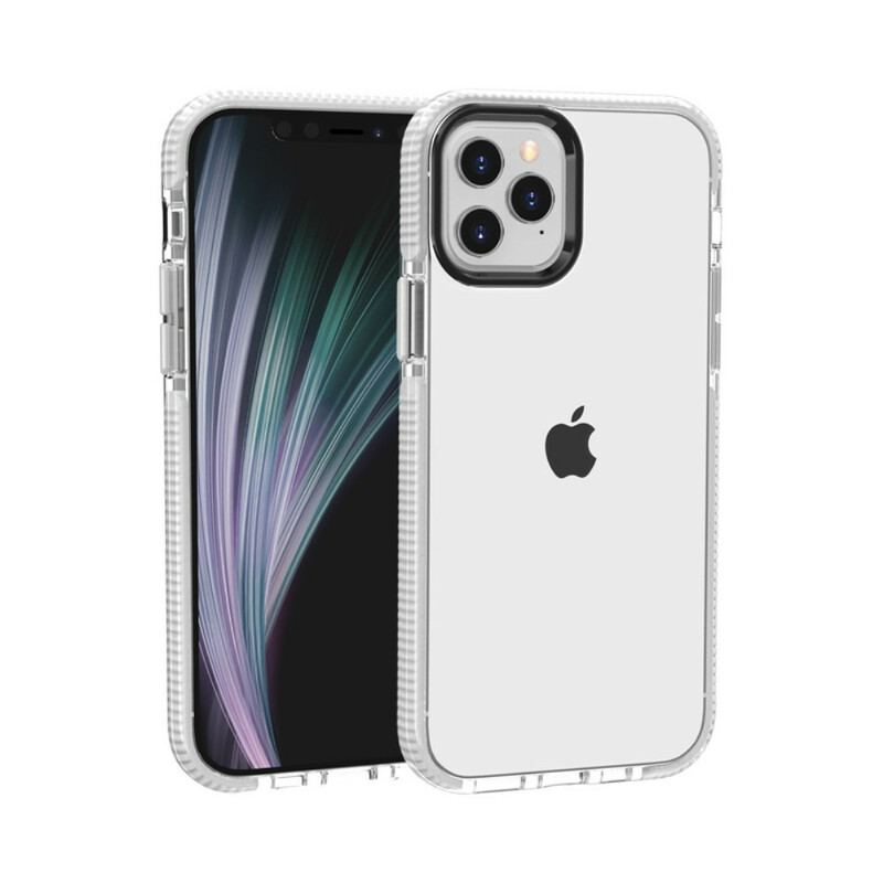 Cover iPhone 12 Mini Gennemsigtige Silikonekanter