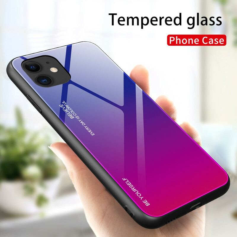 Cover iPhone 12 Mini Hærdet Glas Vær Dig Selv