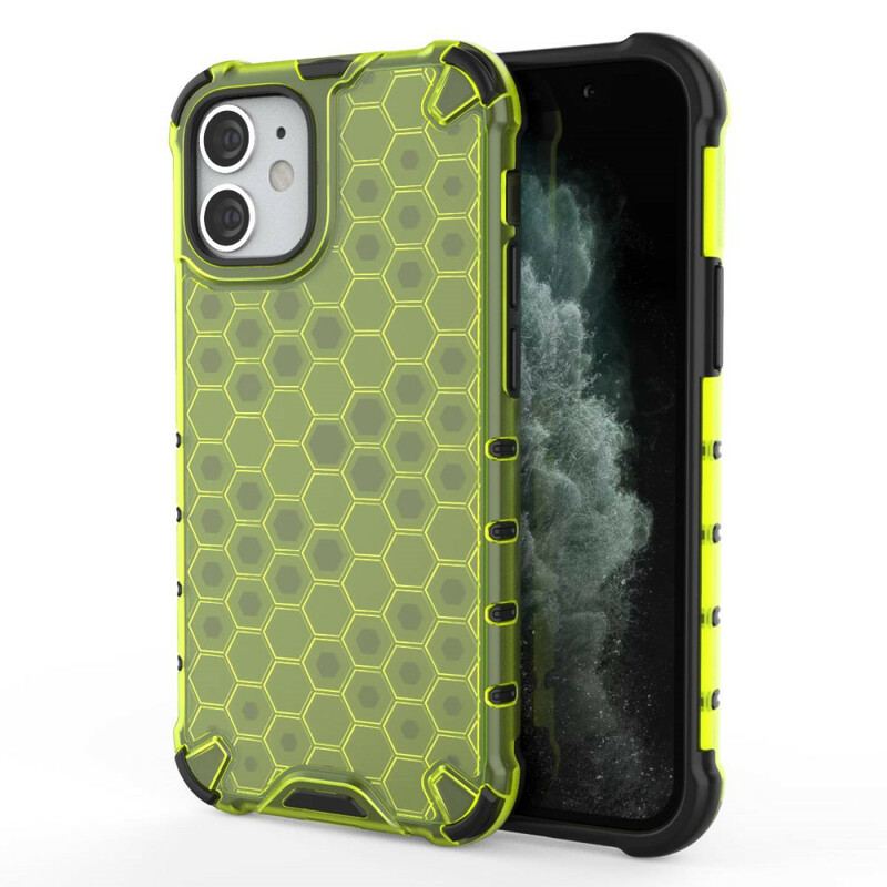 Cover iPhone 12 Mini Honeycomb Stil