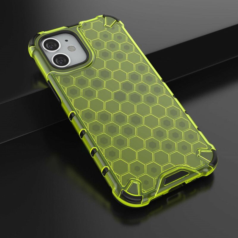 Cover iPhone 12 Mini Honeycomb Stil